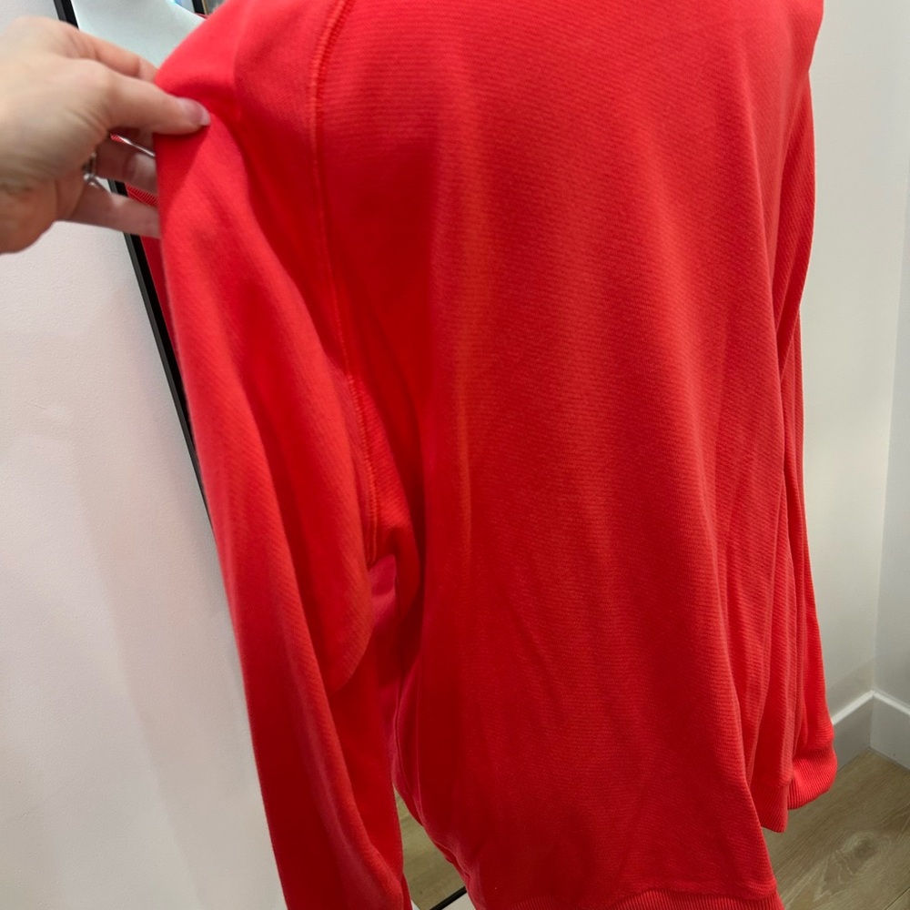 Universal Thread Red V-Neck Sweatshirt - Picture 4 of 8